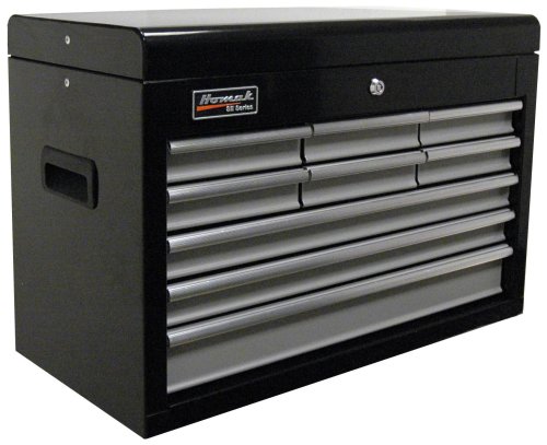 Images for HOMAK BG02026903 27-Inch SE Series 9-Drawer Top Chest - Black/Gray