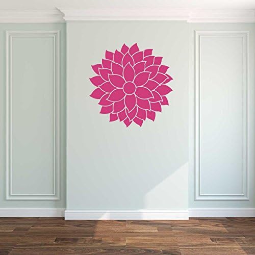 Dahlia Flower Wall Decal Sticker - WB050