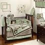 Baby Picasso - Sage Baby Crib Bedding Set by Lambs & Ivy