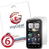 myGear Products CLEAR LifeGuard Screen Protectors for HTC Pyramid (6 Pack)