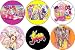 Set of 6 Jem and the Holograms Pinback Buttons ~ 80's Cartoon
