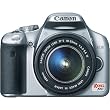 Canon Digital Rebel XSI 12.2 MP Digital SLR Camera with EF-S 18-55mm f/3.5-5.6 IS Lens (Silver)