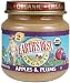 Earth's Best Organic 2nd Strained Apple & Plums, 4 Ounce Jars (Pack of 12)