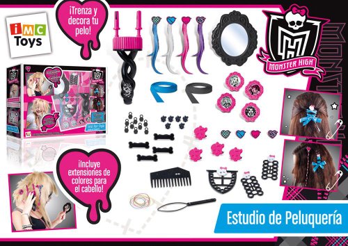 Imagen 2 de IMC toys - 870017 - toys Preescolar - Hair Studio - Monster High ()