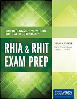 Comprehensive Review Guide For Health Information: RHIA & RHIT Exam