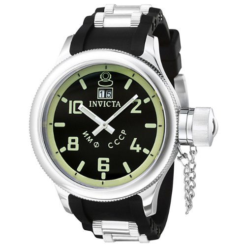 Invicta Men's 4342 Russian Diver Collection Black Watch