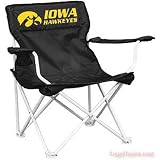 NCAA Iowa Hawkeyes Collegiate Adult Tailgate Folding Chair