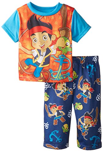 Disney Baby Boys' Jake Neverland Pirate Anchors Aways Pajama Set