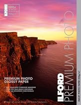 Ilford Premium Glossy 8 1/2 x 11 Inch Photo Paper 100 Sheets