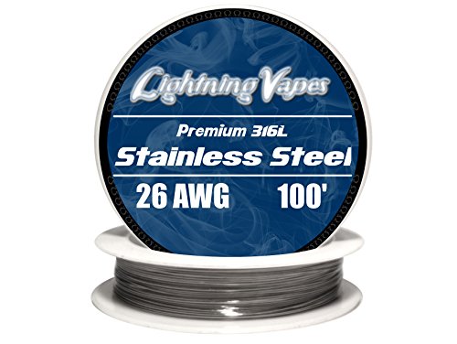 LV Stainless Steel 316L Wire 26 AWG - 100'
