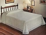 IMAGE OF Maine Heritage Bedspread - Queen - White