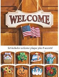 From Amazon.com. Click for details:
 Single Detail Page Misc: 10 Piece Set Multi Holiday Interchangeable Seasonal Welcome Sign Decoration Wall Hanging Door Festive Plaque Whimsical Decor Spring Christmas St Patricks Day Easter 4th of July Summer Halloween - knl store Single Detail Page Misc: 10 Piece Set Multi Holiday Interchangeable Seasonal Welcome Sign Decoration Wall Hanging Door Festive Plaque Whimsical Decor Spring Christmas St Patricks Day Easter 4th of July Summer Halloween - knl store