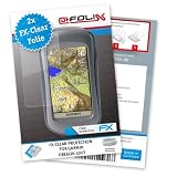 2 x atFoliX FX-Clear Invisible screen protector for Garmin Oregon 400t / 400-t - Ultra clear screen protection! Highest Quality - Made in Germany!