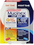 Mucinex Fast-Max Adult Day and Night Caplets, 30 Count