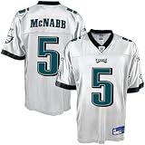 Reebok Philadelphia Eagles Donovan Mcnabb Replica White Jersey Extra Large