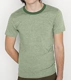 American Apparel 70/30 Melange Ringer Tee - M434