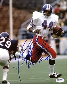 Autographed Floyd Little Photo - 8x10 #W84348 - PSA/DNA Certified - Autographed NFL Photos