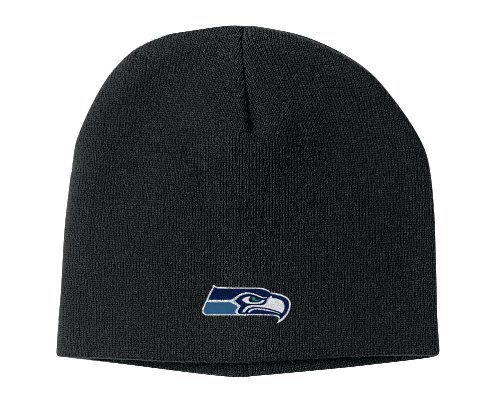 NFL Men's End Zone Uncuffed Knit Hat - K173Z (Seattle Seahawks, One Size Fits All)