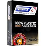 Fournier EPT Poker Size Jumbo Index Playing Cards (Red)