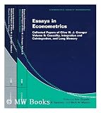 Produkt-Bild: Essays in Econometrics : Collected Papers of Clive W. J. Granger / Edited by Eric Ghysels, Norman R. Swanson, Mark W. Watson. Complete in 2 Volumes