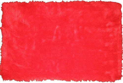 Picture of Cozy Flokati RED- 39x58 Play Time Nylon Area Rug FLK-002-3958 FLK-002-3958 (Baby Gym)