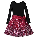 Rare Editions Girls 2T-4T RED BLACK VELVET GLITTER DOT MESH OVERLAY DROP WAIST Special Occasion Flower Girl Holiday Party Hipster Dress-2T RRE-42260H-H242260 Rare Editions Girls 2T-4T RED BLACK VELVET GLITTER DOT MESH OVERLAY DROP WAIST Special Occasion Flower Girl Holiday Party Hipster Dress-2T RRE-42260H-H242260