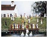 Guide Me Over by Ted Ellis Art Print Poster 30 x 24