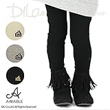 (エマーブル) AIMABLEあたたかニットレギンス/冬 ベビー キッズ 女の子 140 ブラック