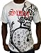 SMET by Christian Audigier Ed Hardy Mens Short Sleeve Graphic Tattoo Shirt Tee Top