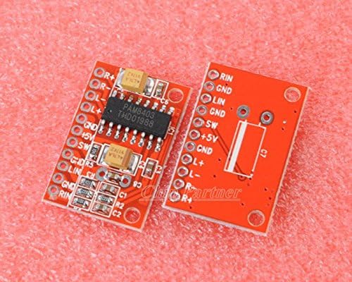 Happy fly shop 1pcs Mini Digital Power Amplifier Board 3W+3W DC AMP Module 5V USB Power Supply