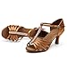 Roymall Women's Satin Latin Dance Shoes Model 227-7