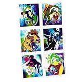 Ben 10 Stickers 4 Sheets