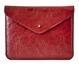 Promo d'ouverture : Etui design en cuir fine pour iPad / iPad2, couleur Rouge (Pochette, Housse pour ipad)