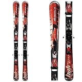 Nordica Top Fuel Skis with Black/Red Pro Wide Brake Bindings