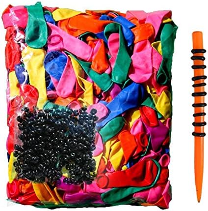 HOP LINK Water Balloons Refill Kit: Refill Your used Straws In a Jiffy - 500 Not Once But 5x With This Party Time Balloon Kit - 5X Fun. Straws not Included!