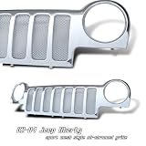 02-04 Jeep Liberty Sportmesh Style Grill Shell All Chrome