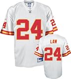 Ty Law Kansas City Chiefs White NFL Replica Jersey
