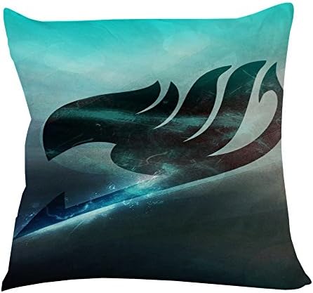 Fairy Tail Logo Manga Japan Galaxy Pillow Case (18x18 two side)