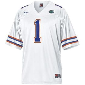 Nike Florida Gators #1 Youth White Replica Football Jersey
