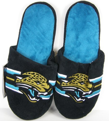 Jacksonville Jaguars 2011 Team Stripe Slide Slippers - L