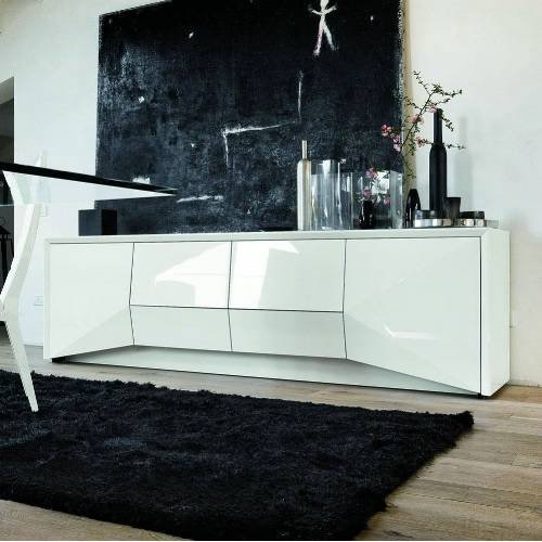 Rossetto R348304000017 Sapphire Big Buffet in White R348304000017