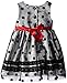 Youngland Little Girls' Dot Print Occasion Dress
