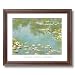 Claude Monet Water Lilies Flower Wall Picture Framed Art Print