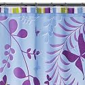 Disney Tinkerbell Fabric Shower Curtain - Purple