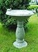 Smart Solar 20622R01 Country Gardens Solar Birdbath Fountain, Gray Weathered Stone Finish
