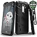 LG Stylo 2 LS775 Case, Zizo Bolt Cover with [.33m 9H Tempered Glass Screen Protector] Included [Military Grade] Armor Case Kickstand Holster