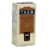 Tazo Chai Spiced Black Tea Concentrate, Organic, 32-Ounce Boxes (Pack of 6)