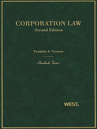 Corporation Law, 2d (Hornbook Series)