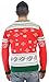 Star Wars Mandalorians Bounty Hunter SNOWFLAKES Ugly Christmas Sweater (Adult 3X-Large)