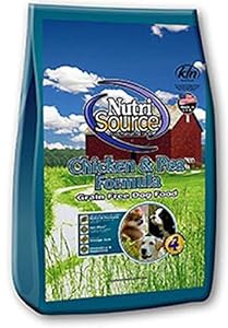 Tuffy's Pet Food NutriSource Grain Free Chicken & Pea Dry Dog Food, 30-Pound
